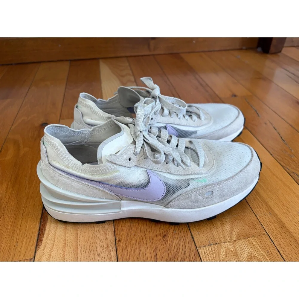 Nike Wmns Waffle One Summit White Infinite Lilac Light Bone Women‎ Size  7.5